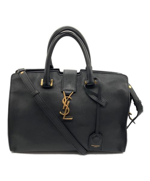 Saint Laurent Paris（サンローランパリ）Saint Laurent Paris (サンローランパリ) 2WAYバッグ スモールカバス ブラックの古着・服飾アイテム