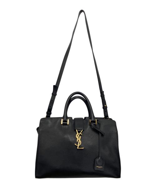 Saint Laurent Paris（サンローランパリ）Saint Laurent Paris (サンローランパリ) 2WAYバッグ スモールカバス ブラックの古着・服飾アイテム