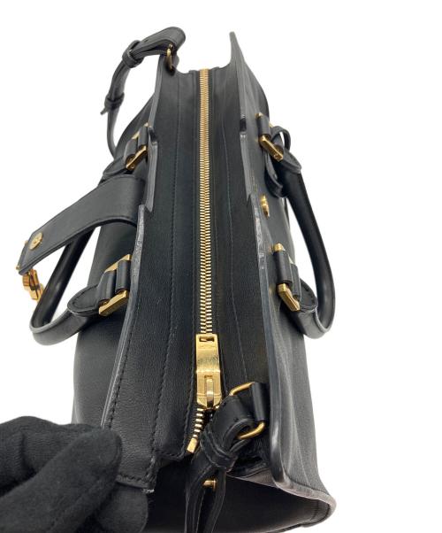 Saint Laurent Paris（サンローランパリ）Saint Laurent Paris (サンローランパリ) 2WAYバッグ スモールカバス ブラックの古着・服飾アイテム