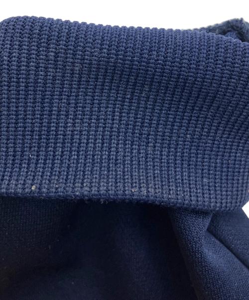 Needles（ニードルズ）Needles (ニードルズ) Bshop別注 Track Crew Neck Shirt Poly Smooth ネイビー×グリーン サイズ:Mの古着・服飾アイテム