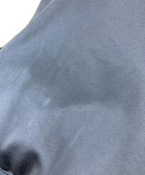 Needles（ニードルズ）Needles (ニードルズ) Bshop別注 Track Crew Neck Shirt Poly Smooth ネイビー×グリーン サイズ:Mの古着・服飾アイテム