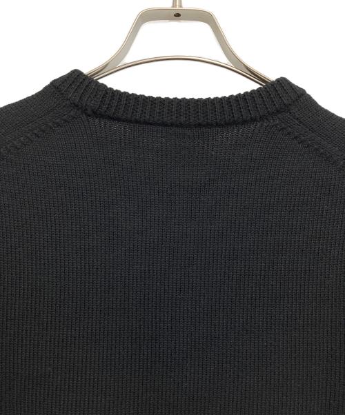 GIVENCHY（ジバンシィ）GIVENCHY (ジバンシィ) Band Heavy Sweater ブラック×アイボリー サイズ:Mの古着・服飾アイテム