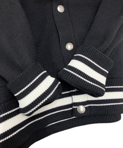 GIVENCHY（ジバンシィ）GIVENCHY (ジバンシィ) ニットジャケット ブラック×ホワイト サイズ:Lの古着・服飾アイテム