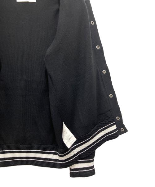 GIVENCHY（ジバンシィ）GIVENCHY (ジバンシィ) ニットジャケット ブラック×ホワイト サイズ:Lの古着・服飾アイテム