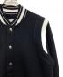 中古・古着 GIVENCHY (ジバンシィ) ニットジャケット ブラック×ホワイト サイズ:L：45000円