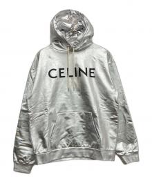 CELINE（セリーヌ）の古着「プルオーバーパーカー」｜シルバー