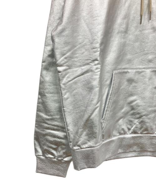 CELINE（セリーヌ）CELINE (セリーヌ) プルオーバーパーカー シルバー サイズ:Ｌの古着・服飾アイテム