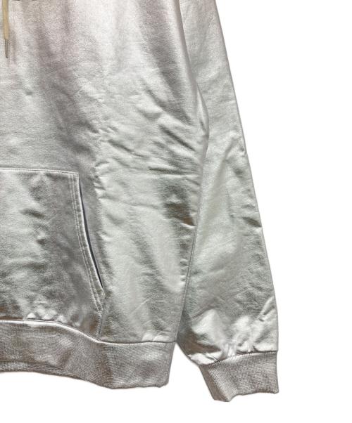 CELINE（セリーヌ）CELINE (セリーヌ) プルオーバーパーカー シルバー サイズ:Ｌの古着・服飾アイテム