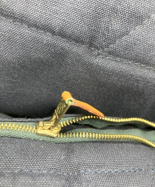 HERMES（エルメス）HERMES (エルメス) ハンドバッグ フールトゥ ネイビー×ブラウンの古着・服飾アイテム