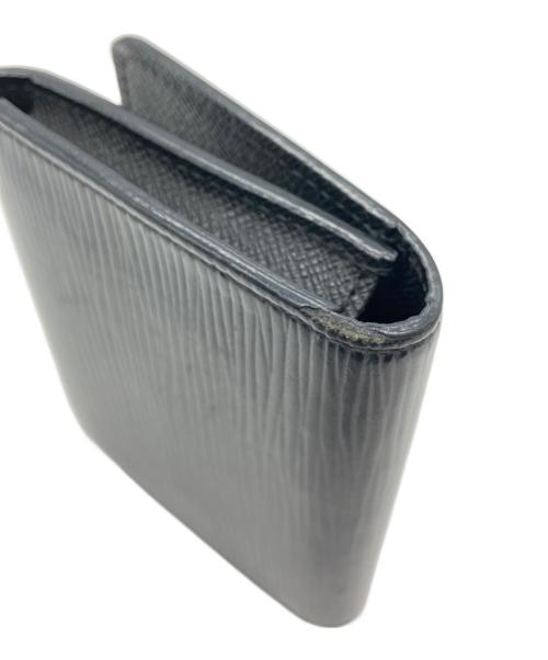 LOUIS VUITTON（ルイ ヴィトン）LOUIS VUITTON (ルイ ヴィトン) カードケース エピ アンヴェロップ カルト ドゥ ヴィジット ブラックの古着・服飾アイテム