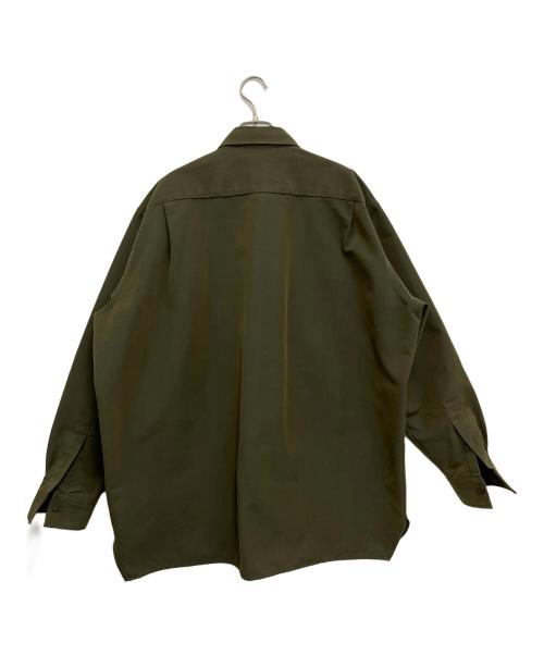 Acne studios（アクネ ストゥディオズ）Acne studios (アクネ ストゥディオズ) Hunter green Oversized shirt グリーン サイズ:SIZE46の古着・服飾アイテム