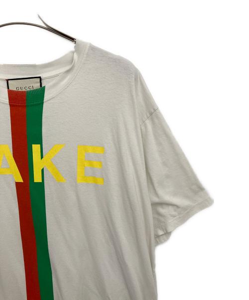 GUCCI（グッチ）GUCCI (グッチ) Tシャツ ホワイト サイズ:XLの古着・服飾アイテム