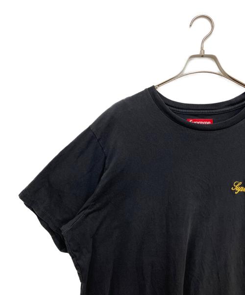 SUPREME（シュプリーム）SUPREME (シュプリーム) Tシャツ ブラック×イエロー サイズ:XLの古着・服飾アイテム