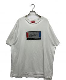 SUPREME（シュプリーム）の古着「Intarsia Label S/S Top」｜ホワイト