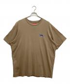 SUPREMEシュプリーム）の古着「Tシャツ」｜ブラウン×ブルー
