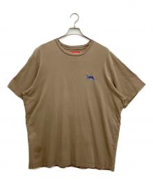 SUPREME（シュプリーム）の古着「Tシャツ」｜ブラウン×ブルー