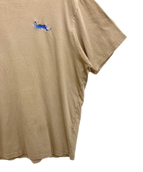 SUPREME（シュプリーム）SUPREME (シュプリーム) Tシャツ ブラウン×ブルー サイズ:XLの古着・服飾アイテム