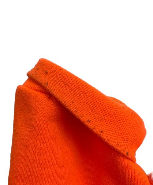 BALENCIAGA（バレンシアガ）BALENCIAGA (バレンシアガ) キャンペーンロゴプルオーバーパーカー オレンジ サイズ:XXLの古着・服飾アイテム