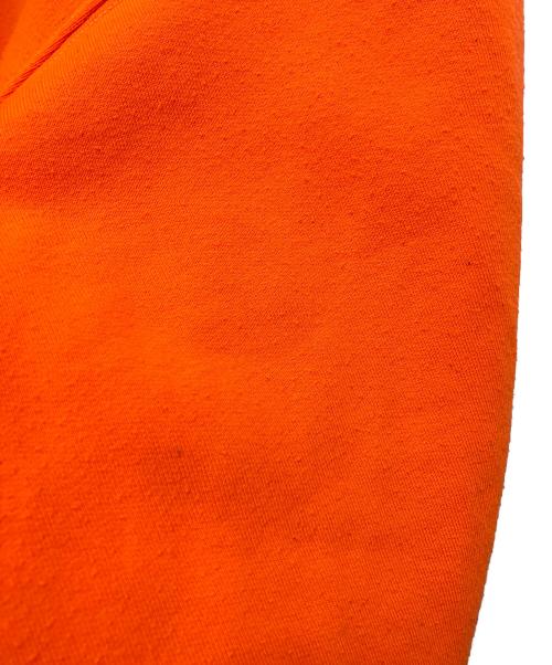 BALENCIAGA（バレンシアガ）BALENCIAGA (バレンシアガ) キャンペーンロゴプルオーバーパーカー オレンジ サイズ:XXLの古着・服飾アイテム