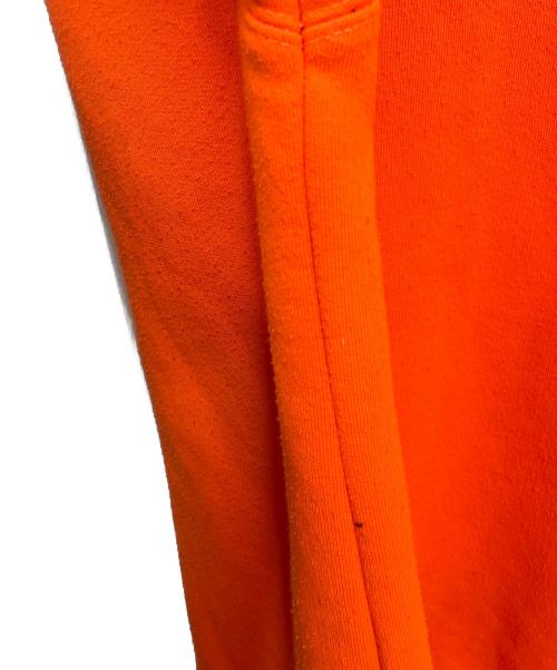 BALENCIAGA（バレンシアガ）BALENCIAGA (バレンシアガ) キャンペーンロゴプルオーバーパーカー オレンジ サイズ:XXLの古着・服飾アイテム