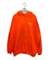 BALENCIAGA（バレンシアガ）の古着「キャンペーンロゴプルオーバーパーカー」｜オレンジ