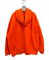 BALENCIAGA (バレンシアガ) キャンペーンロゴプルオーバーパーカー オレンジ サイズ:XXL：18000円