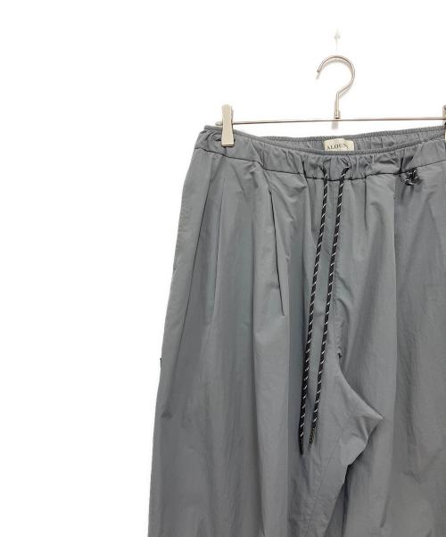 ALOUND（アラウンド）ALOUND (アラウンド) トラックパンツ グレー サイズ:Lの古着・服飾アイテム