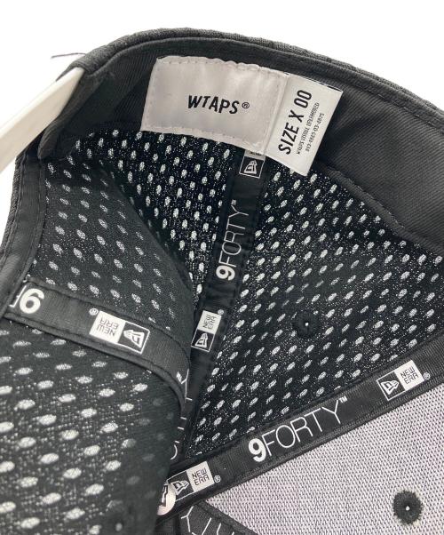 WTAPS（ダブルタップス）WTAPS (ダブルタップス) New Era (ニューエラ) 9FORTY / CAP / POLY. MESH. NEWERA ブラック サイズ:X 00の古着・服飾アイテム