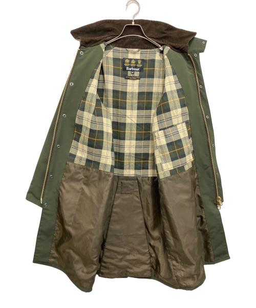 Barbour（バブアー）Barbour (バブアー) NEW BURGHLEY JACKET 2LAYER ブラウン×カーキ サイズ:40の古着・服飾アイテム