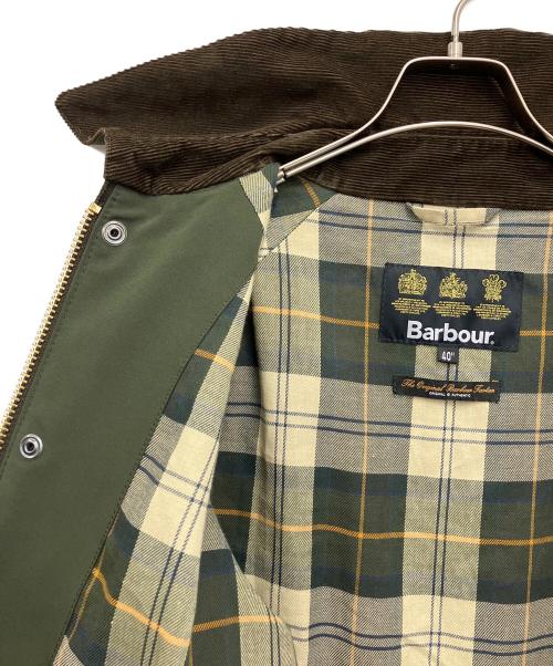 Barbour（バブアー）Barbour (バブアー) NEW BURGHLEY JACKET 2LAYER ブラウン×カーキ サイズ:40の古着・服飾アイテム