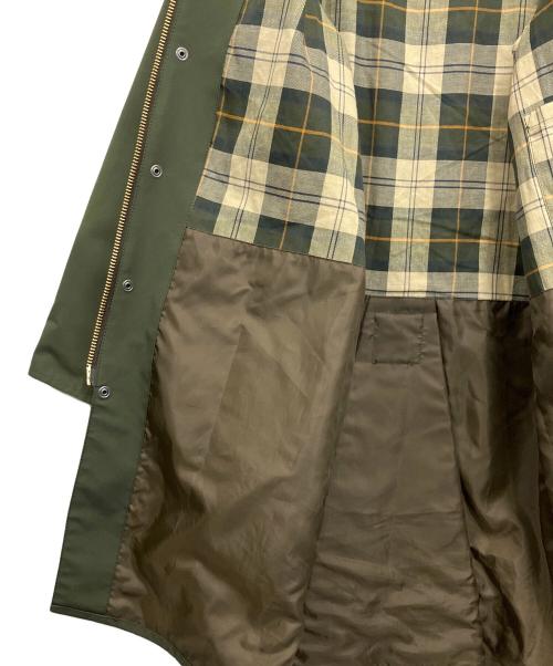 Barbour（バブアー）Barbour (バブアー) NEW BURGHLEY JACKET 2LAYER ブラウン×カーキ サイズ:40の古着・服飾アイテム