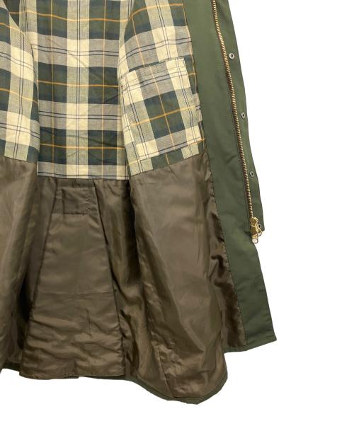 Barbour（バブアー）Barbour (バブアー) NEW BURGHLEY JACKET 2LAYER ブラウン×カーキ サイズ:40の古着・服飾アイテム
