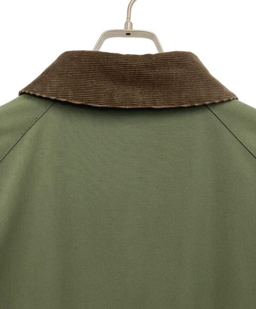 Barbour（バブアー）Barbour (バブアー) NEW BURGHLEY JACKET 2LAYER ブラウン×カーキ サイズ:40の古着・服飾アイテム