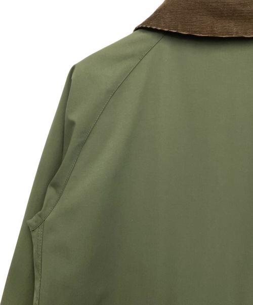 Barbour（バブアー）Barbour (バブアー) NEW BURGHLEY JACKET 2LAYER ブラウン×カーキ サイズ:40の古着・服飾アイテム