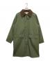 Barbour（バブアー）の古着「NEW BURGHLEY JACKET 2LAYER」｜ブラウン×カーキ
