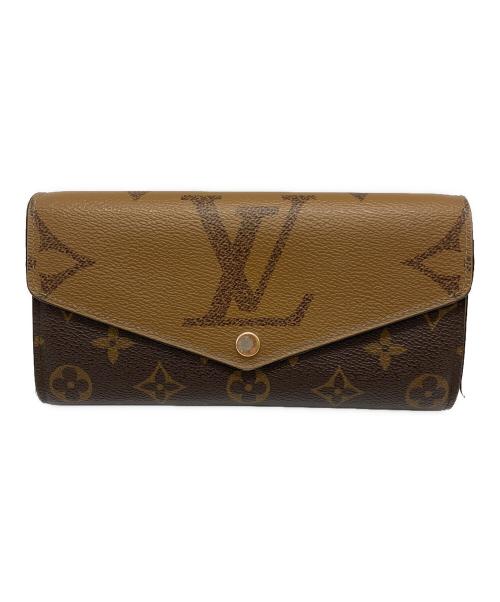 LOUIS VUITTON（ルイ ヴィトン）LOUIS VUITTON (ルイ ヴィトン) 長財布 モノグラム・ジャイアント ポルトフォイユ・サラの古着・服飾アイテム