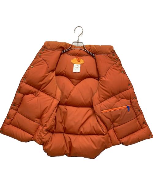 RockyMountainFeatherBed（ロッキーマウンテンフェザーベッド）RockyMountainFeatherBed (ロッキーマウンテンフェザーベッド) BEAMS (ビームス) ダウンベスト ブラック×ブラウン サイズ:38の古着・服飾アイテム