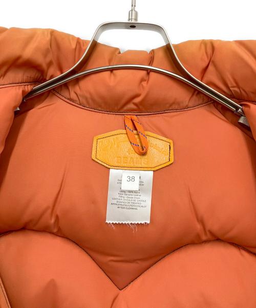 RockyMountainFeatherBed（ロッキーマウンテンフェザーベッド）RockyMountainFeatherBed (ロッキーマウンテンフェザーベッド) BEAMS (ビームス) ダウンベスト ブラック×ブラウン サイズ:38の古着・服飾アイテム