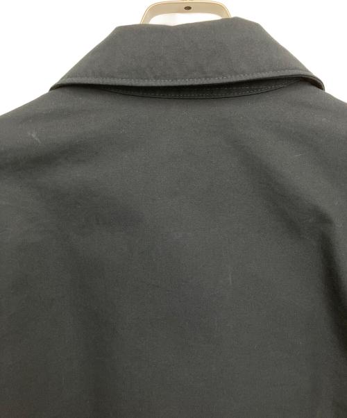 STONE ISLAND（ストーンアイランド）STONE ISLAND (ストーンアイランド) WEATHERPROOF COTTON CANVAS JACKET Ghost ブラック サイズ:Sの古着・服飾アイテム