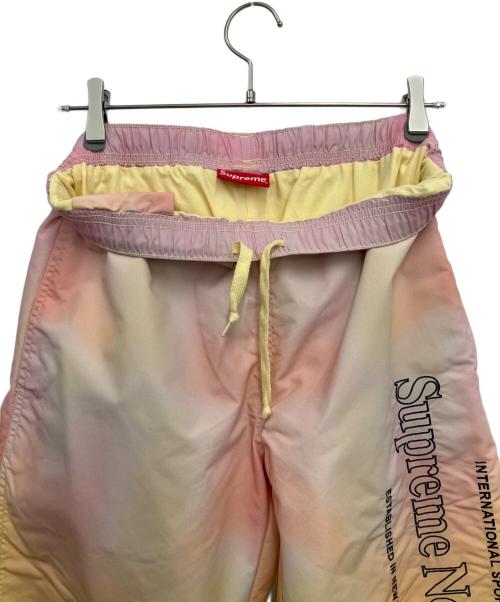 SUPREME（シュプリーム）SUPREME (シュプリーム) パンツ ピンク×イエロー サイズ:Mの古着・服飾アイテム