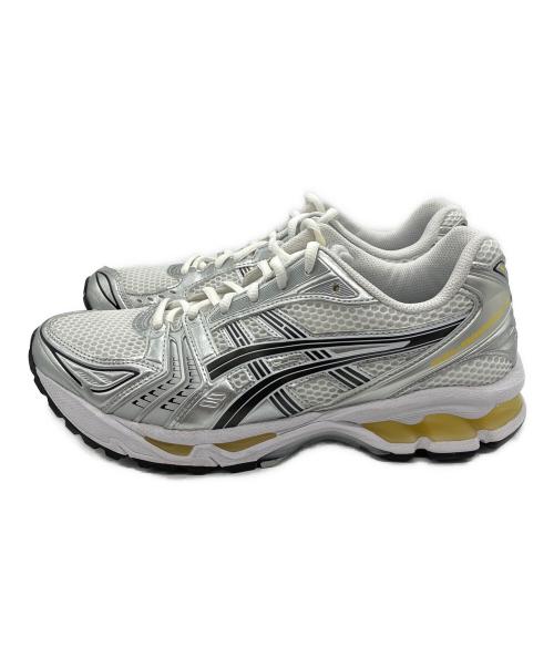 asics（アシックス）asics (アシックス) GEL-KAYANO14 ホワイト×シルバー サイズ:26cmの古着・服飾アイテム