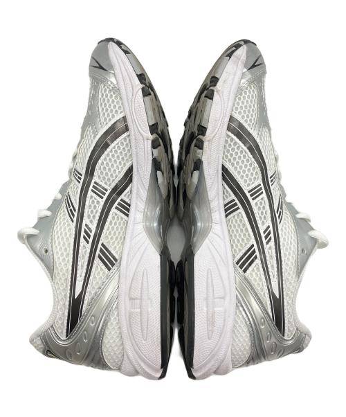 asics（アシックス）asics (アシックス) GEL-KAYANO14 ホワイト×シルバー サイズ:26cmの古着・服飾アイテム