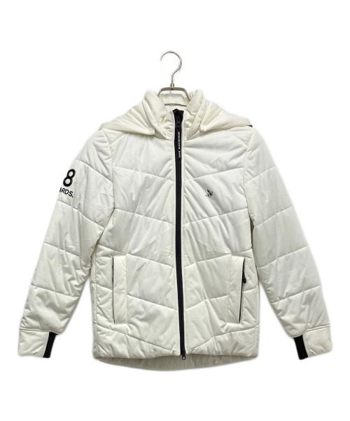 8YARDS（ハチヤーズ）8YARDS (ハチヤーズ) 中綿ジャケット ホワイト×ブラック サイズ:Mの古着・服飾アイテム