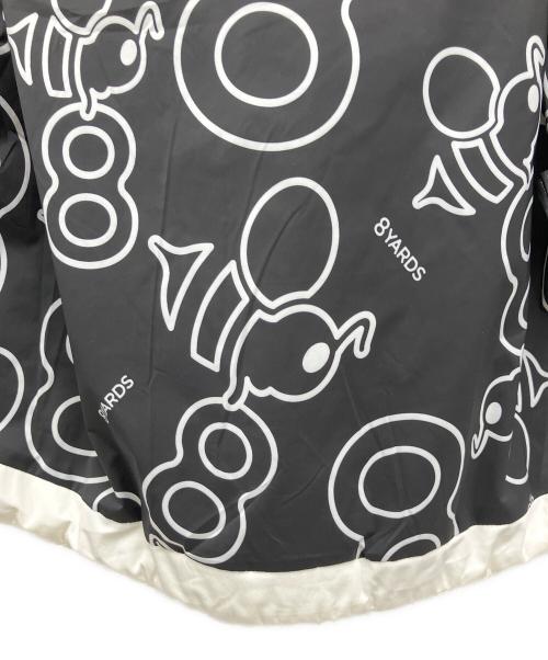 8YARDS（ハチヤーズ）8YARDS (ハチヤーズ) 中綿ジャケット ホワイト×ブラック サイズ:Mの古着・服飾アイテム