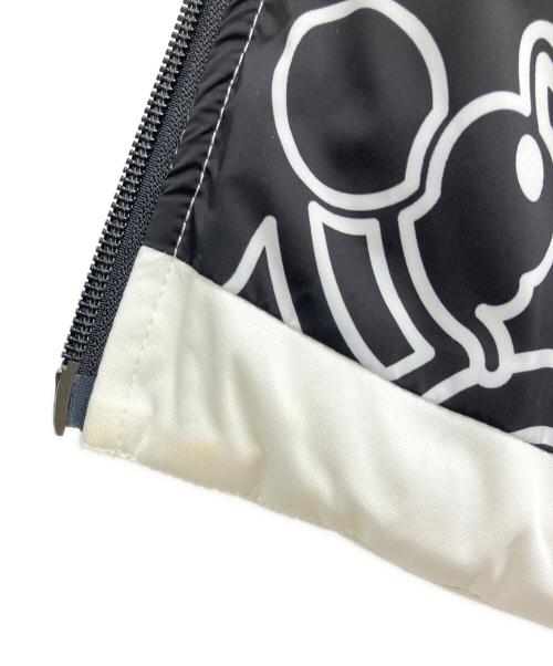 8YARDS（ハチヤーズ）8YARDS (ハチヤーズ) 中綿ジャケット ホワイト×ブラック サイズ:Mの古着・服飾アイテム