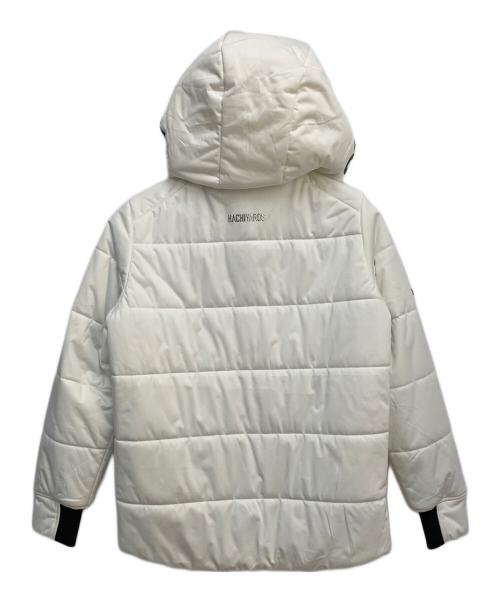 8YARDS（ハチヤーズ）8YARDS (ハチヤーズ) 中綿ジャケット ホワイト×ブラック サイズ:Mの古着・服飾アイテム
