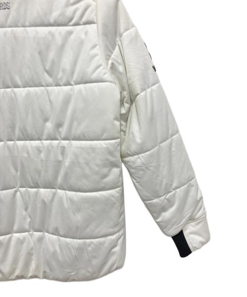 8YARDS（ハチヤーズ）8YARDS (ハチヤーズ) 中綿ジャケット ホワイト×ブラック サイズ:Mの古着・服飾アイテム