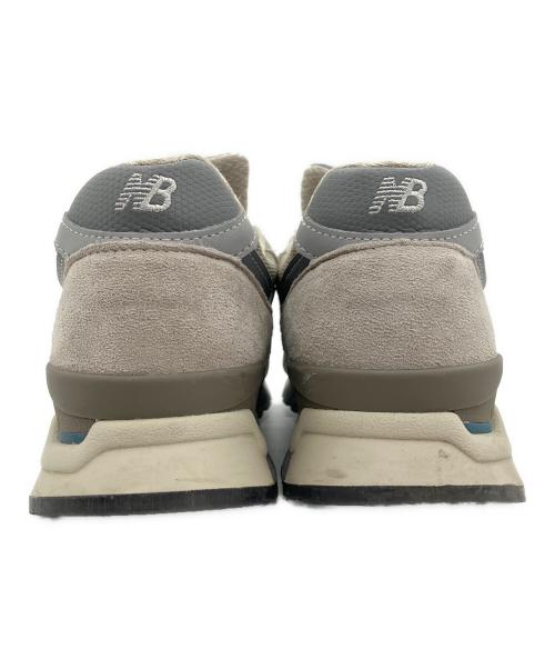 NEW BALANCE（ニューバランス）NEW BALANCE (ニューバランス) スニーカー グレー×ホワイト サイズ:26cmの古着・服飾アイテム