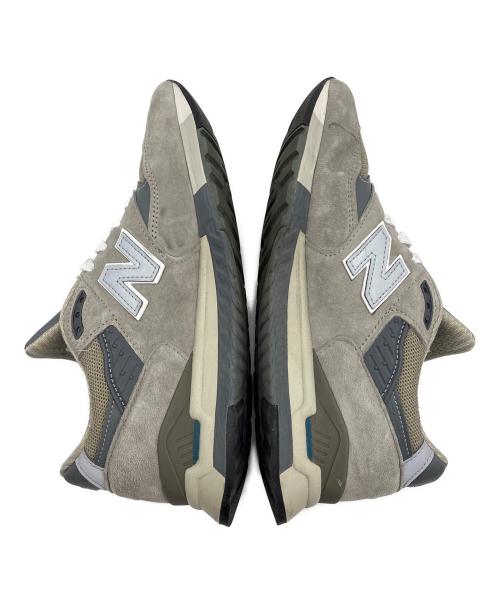 NEW BALANCE（ニューバランス）NEW BALANCE (ニューバランス) スニーカー グレー×ホワイト サイズ:26cmの古着・服飾アイテム