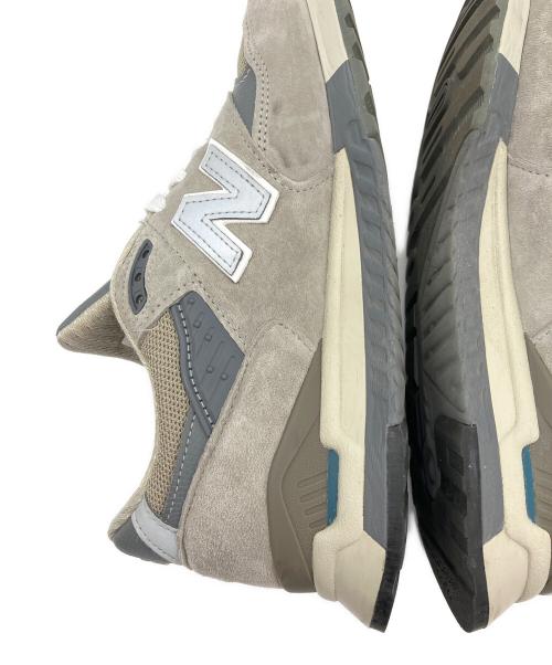 NEW BALANCE（ニューバランス）NEW BALANCE (ニューバランス) スニーカー グレー×ホワイト サイズ:26cmの古着・服飾アイテム